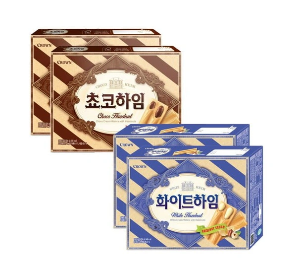 ] 초코하임 284g 2팩+화이트하임284g 2팩 (유클 13,000원/무료)20