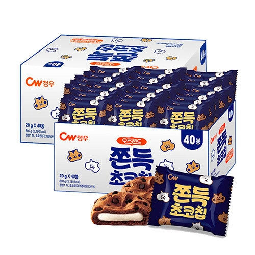 대용량 쫀득 초코칩 800g 1+1 (토스 15,390원/무료)7