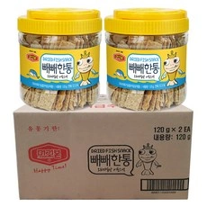 머거본 빼빼한통 오리지널맛 어포스낵 120g 2개 (7,740원/와우무료)9