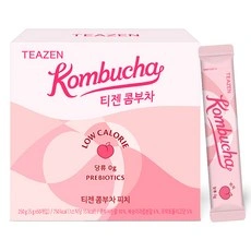 티젠 콤부차 피치, 5g, 50개입 (와우가 10,460원/무료)1