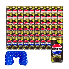 펩시제로 라임향 제로카페인 210ml x60캔+여행용 목베개(유클 24,900원/무배)8