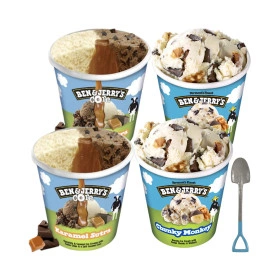 벤앤제리스 파인트 4개 + 스푼 증정 (24,600원/무료)14