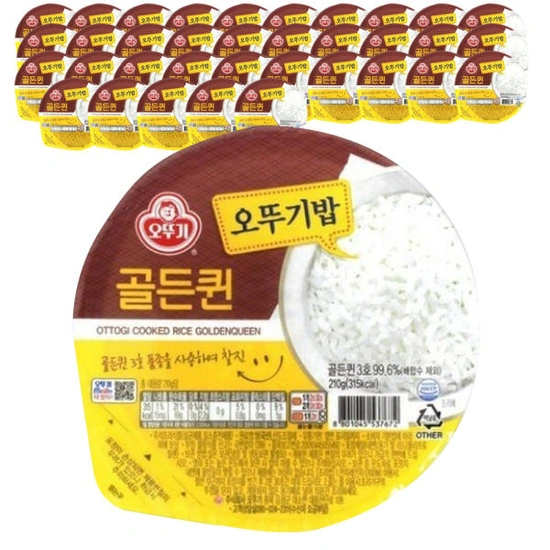 오뚜기 골든퀸 210g 36개(32,180원/무배)