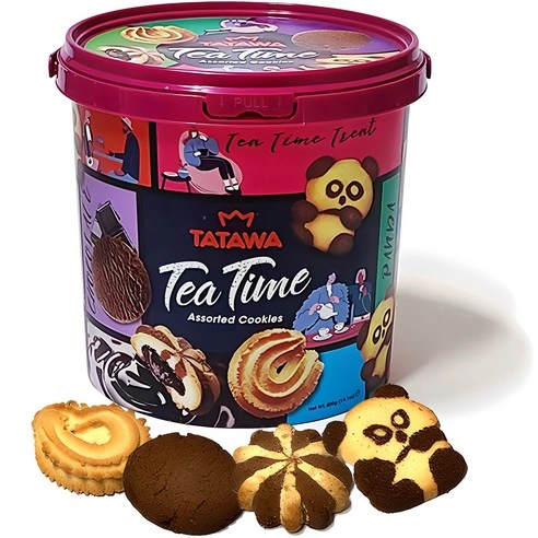 타타와 티타임 어쏘티드 쿠키 400g 1개 (4,110원/와우무료)6