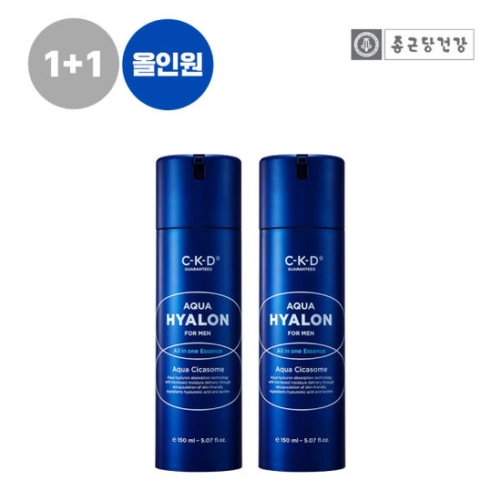 종근당건강 포맨 아쿠아히알론 올인원에센스 150ml 2개 14,970원/무료3