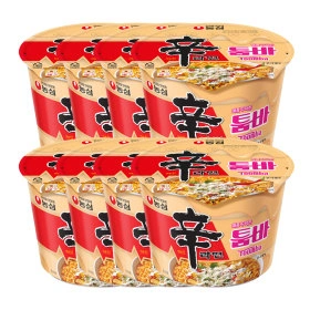 신라면툼바 큰사발면 113g x 8개 (10,500원/무료)1