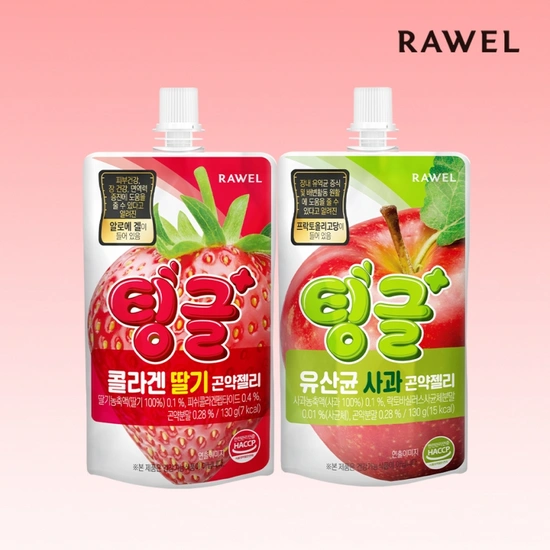 로엘 팅글 곤약젤리 요구르트 맛 (200원/최소30개 이상 무료배송)1