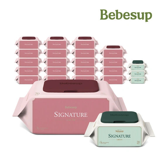 베베숲 물티슈 기획전 시그니쳐 레드 70매x20팩+휴대4팩 외(29,990원/무료)1