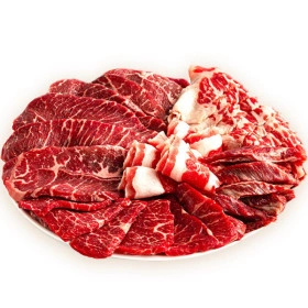 냉동 미국산 소고기 모둠 800G 갈비살+척로스트+부채살+우삼겹 (19,900원/무배)7