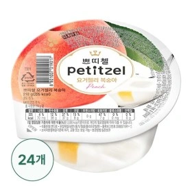 쁘띠첼 요거젤리복숭아,요거젤리화이트코코 210G 24EA ,핫도그,옥주부,맥스봉,고메함박 (다양/무료)7