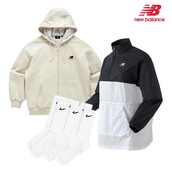 뉴발란스 남녀공용 케이브 구스 다운 자켓 외 다운/후드집업 다양 (89,000원/무료)6