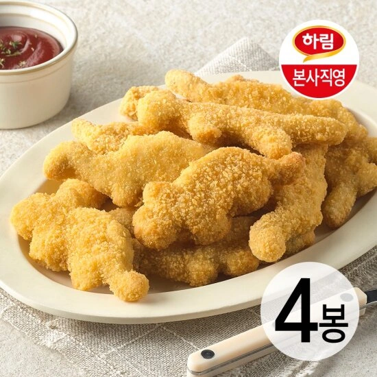 하림 용가리치킨 300g 4봉 (11,900원/무료배송)3