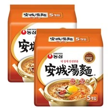 안성탕면 125g, 10개(6,080원/와우무료)12