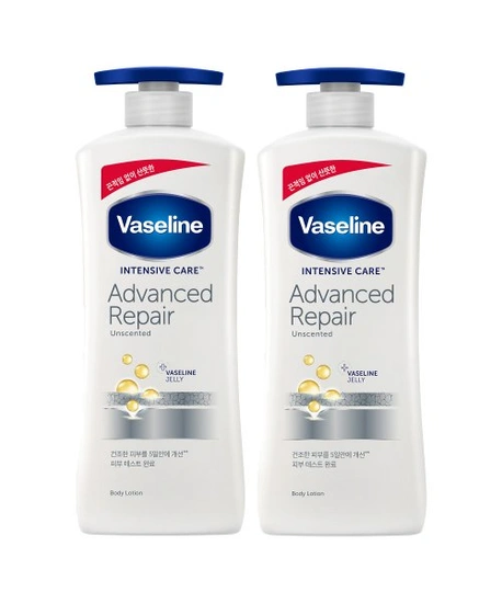 바세린 대용량 바디로션 어드밴스드 600ml 2개 (12,720원/무배)3