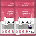 먼지없는 벤토나이트 고양이모래 4.5L 4팩 (라벤더향) (11,710원/무료)3