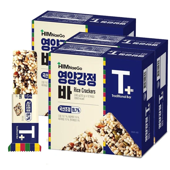 ] (임박상품 11월13일) 힘내고 영양강정바 20g x 96개 (9,200원/무료)51