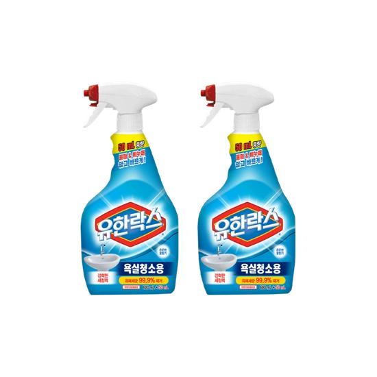 유한락스 욕실청소용 650ml*2개 * 22개(페이코 69,680원(개당3,167원)/무료)2