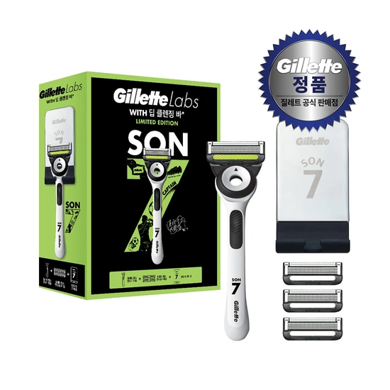 질레트랩스 손흥민 2.0 에디션 (핸들1,날4,거치대1) (27,830원/무료배송)8