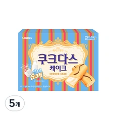 쿠크다스 케이크 과자, 77g, 5개 (6,030원/와우무료)