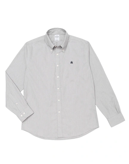 브룩스브라더스 남성 아이코닉 옥스포드 버튼다운 셔츠 (그레이) (31,200원/무배)3