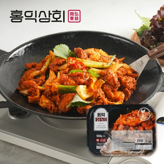 홍익닭갈비 500g x 4팩 (16,700원 / 무배)8