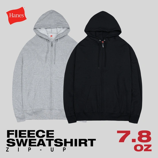 헤인즈 라이트 기모 후드집업 (16,250원/무료)2