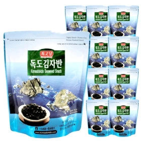 최고당 독도 김자반 50g 대용량 10봉 (14,240원/무료)2
