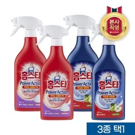 홈스타 파워액션(욕실용/곰팡이싹)세정제 500ml*4개 (9900/무료)6