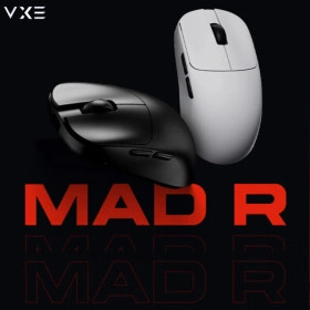 VXE MAD R/R MAJOR 무선 8K 게이밍 마우스 경량화 PAW3395/ PAW3950 수신기포함 재고확보(40,380원/무료)2