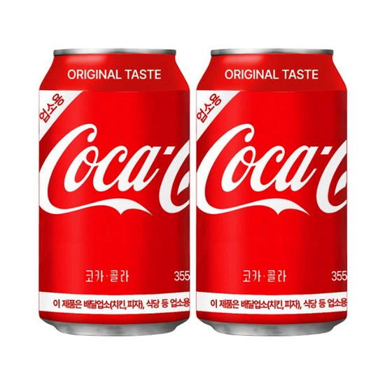코카콜라 355ml 48캔 (33,970원/무료배송) (1캔당 708원)12