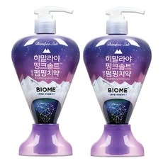 히말라야핑크솔트 담은 펌핑치약 브라이트닝 화이트 라벨, 285g, 2개 (9,980원/무배)1