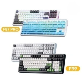 AULA F99 F87 프로 독거미 무선 기계식 키보드 가스켓 게이밍 핫스왑 키보드(41,360원/무료)3