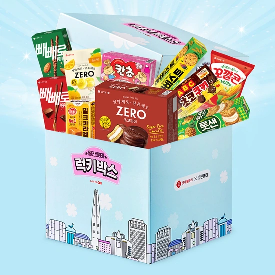 ] 럭키박스 과자세트 (롯카12,900원/무료)18