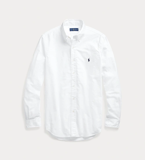 폴로 랄프로렌 클래식핏 가먼트 다이 옥스포드 셔츠 화이트 (144,000원/무배)6