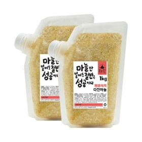 마늘귀신 의성다진마늘 1kg +1kg (11,930원/무배)4