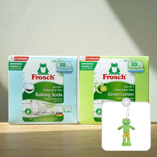 프로쉬_독일 올인원 식기세척기세제 30개입 3개 모음 /프로리 키링 12CM 증정 (32,894/무료)9