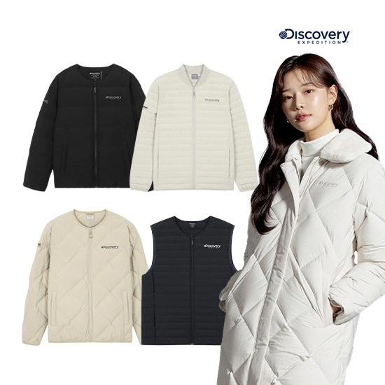 디스커버리 남성 픽토르 U 구스다운 경량패딩 DMDJ51036(76,050원/무료)