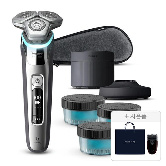필립스 9000 시리즈 전기면도기 S9985/67 크롬실버 (249,000원/무료)