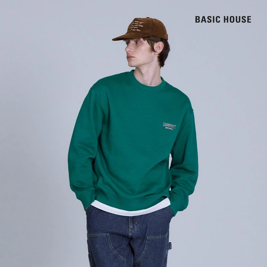 베이직하우스 기모 테리 베이직맨투맨 (카할17,910원/무료)2