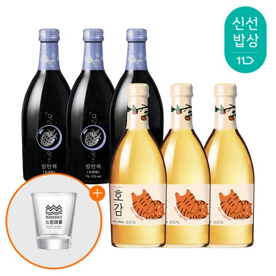 배상면주가 달콤탄산주 호감/빙탄복6입 등 전통주 모음전(17,940원~/무료배송)4