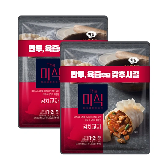 ] 더미식 김치교자/육즙고기교자 1,400g (350g X 4개입) (페이코 8,500원/무료)27