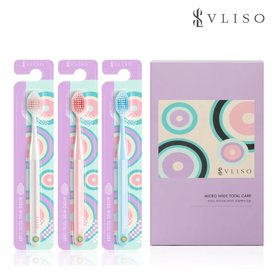 브리소 마이크로 와이드 토탈케어 칫솔 3개입 (3,890원/무배)1