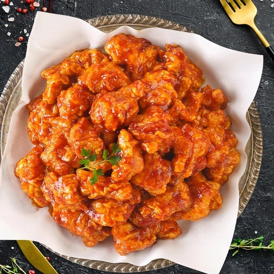 멕시카나 바삭한통살양념치킨 500g (5,690원/3만원이상무배)9