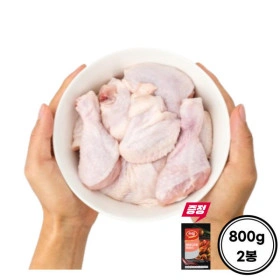 국내산 닭볶음탕용 절단육 800g 2팩 (냉동) 11,960원 / 무배5
