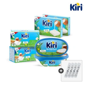 끼리 크림치즈 딥앤크런치 플레인3개입 2개+스프레드 플레인 2개+포션6p 플레인2개 (19,710원/무료)