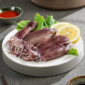 자연산 통 한치 오징어 1kg/500g(7~13미) 2팩 (유클13,280원/무료)