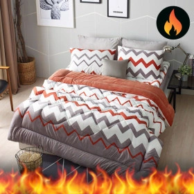 겨울 온열 극세사 이불+토퍼+베개커버 풀세트 (30,340원/무배)