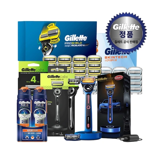 2024 질레트 프로쉴드 옐로우 면도날 16입 +스타벅스 5천원 모바일 상품권 증정 (토스 54,413원/무료배송)3
