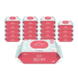 코디 블라섬 물티슈 110매 20팩(14940/무료)