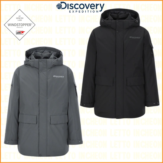 디스커버리 남성 베르겐 고어 윈드스토퍼 구스다운 미드패딩 (221,250원/무료)3